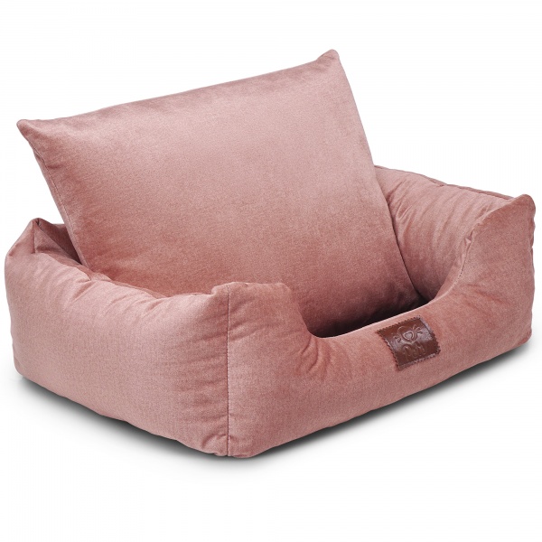 Лежак Pets Хепинес розовый 40x50 см