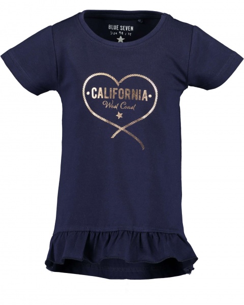 Футболка для девочек Blue Seven р.116 темно-синий 702242 X_590_р.116 