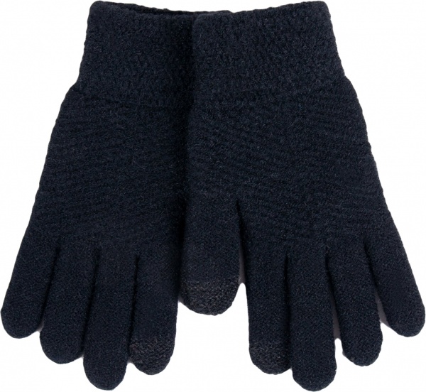 Варежки YO! р.20 черный 