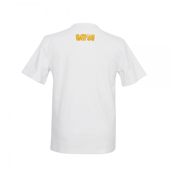 Футболка для дівчаток/для хлопчиків WP Merchandise Бубух та Пес Патрон р.152 білий FWPTSBBDOG23WT152 