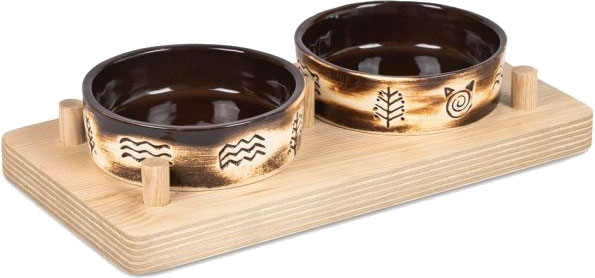 Набор мисок Природа керамических Этно (PR241867)