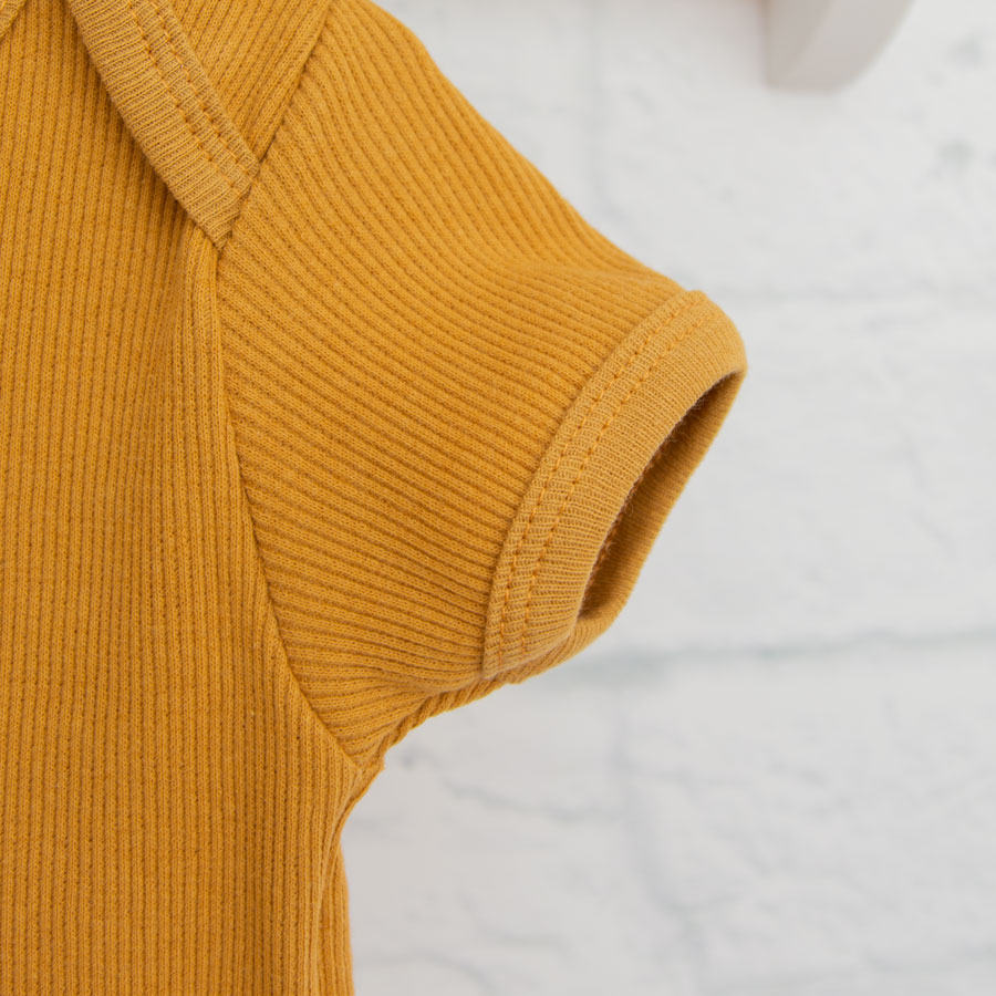 Боди для мальчика Blanka р.92 горчичный 110486