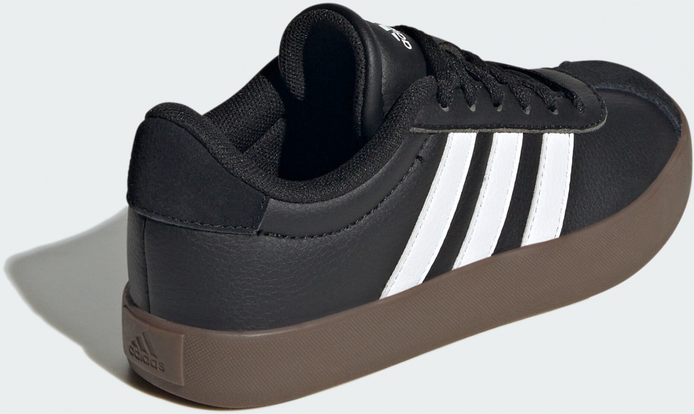 Кроссовки детские демисезонные Adidas VL COURT 3.0 K IE3630 р.36 черные