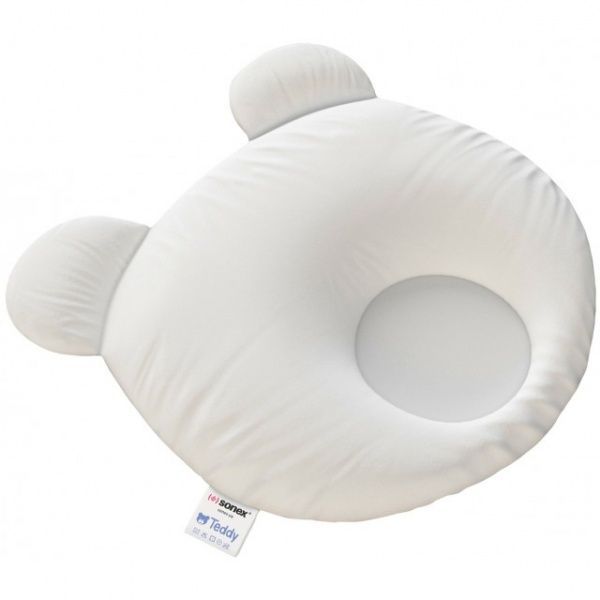 Подушка Sonex Teddy + наволочка 30x32 см білий