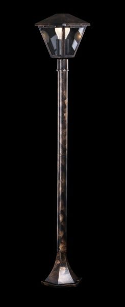 Фонарный столб Niagara ELNX-34076-PI E27 60 Вт IP44 античная латунь 