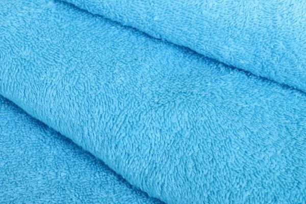 Рушник махровий 70x140 см блакитний Рашід 