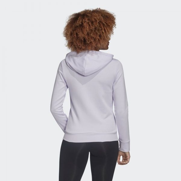Джемпер Adidas W E LIN FZ HD FM6482 р. XL фіолетовий