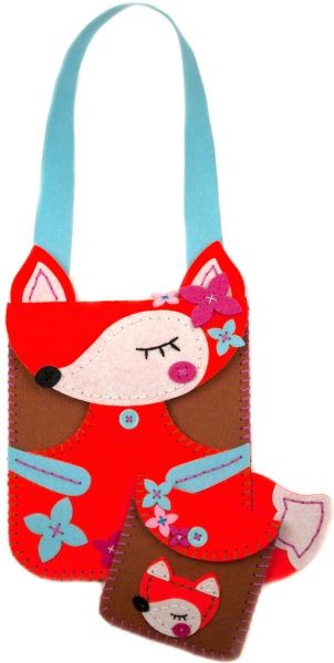 Набор для творчества Сумочка и кошелек Лисичка Аплі-Краплі 