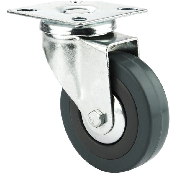 Колесо поворотное с площадкой d75 мм