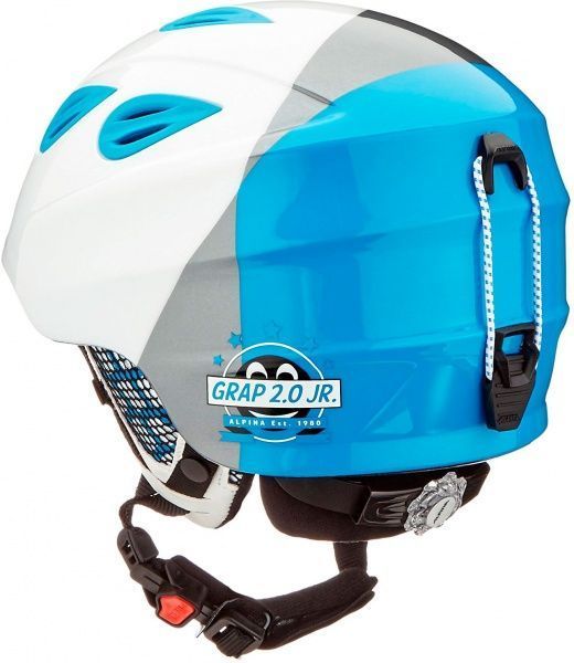 Горнолыжный шлем Alpina® Grap 2.0 A9086-12 A9086-12 р. 54-57 бело-голубой