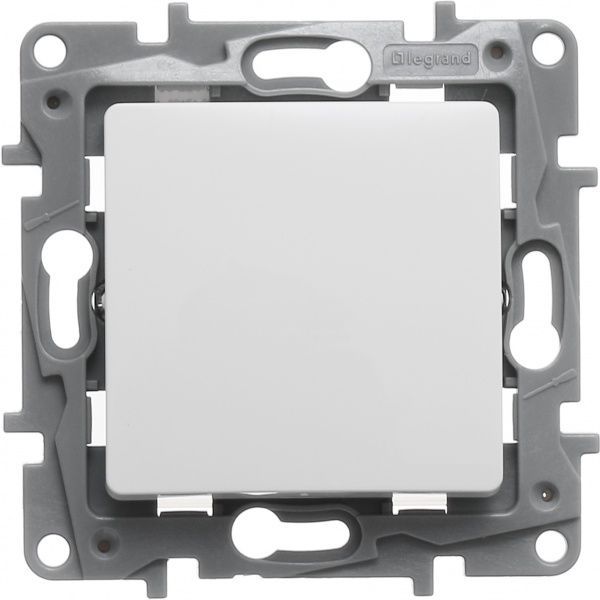 Переключатель перекрестный одноклавишный Legrand Etika без подсветки 10 А 250В белый 672209