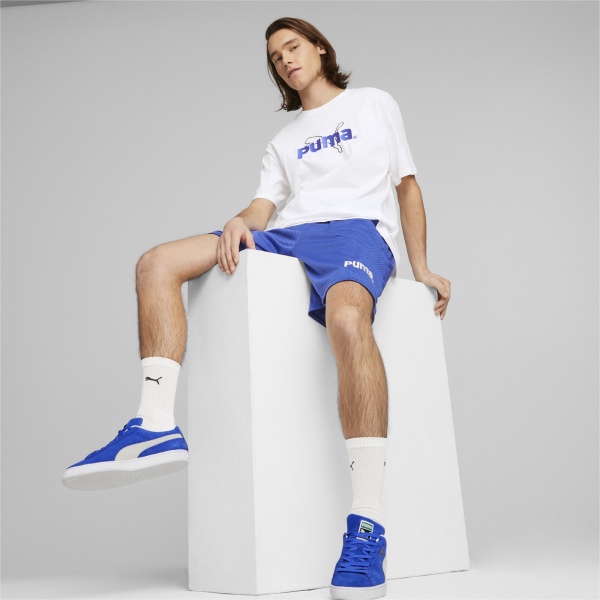 Футболка Puma TEAM GRAPHIC TEE 53825602 р.XL белый