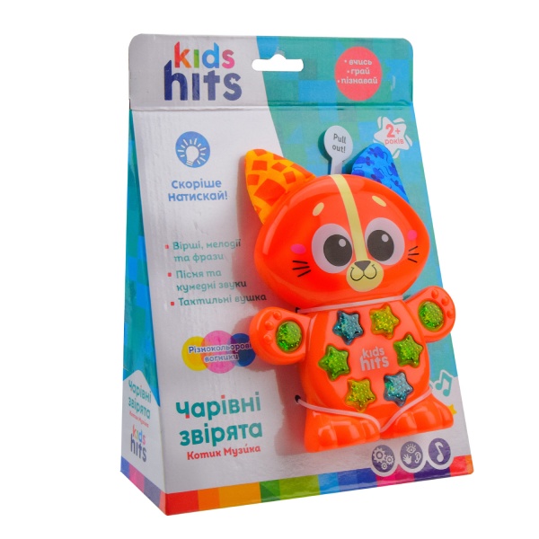 Розвиваюча іграшка Kids Hits котик музика KH09/004
