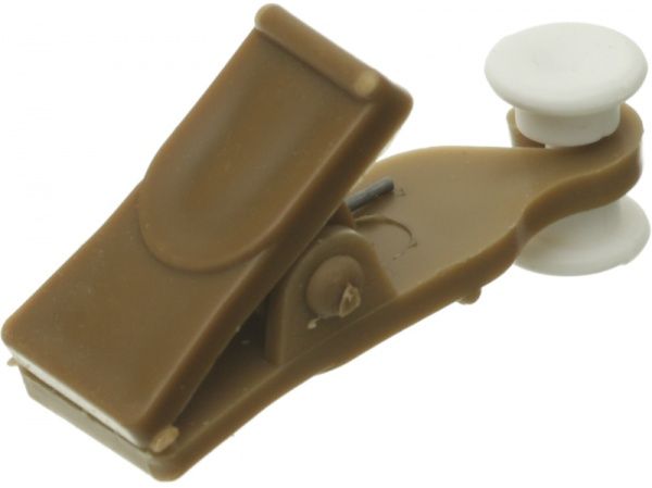 Прищіпка ОМіС с роликом 10 шт. набірний дуб золотий 