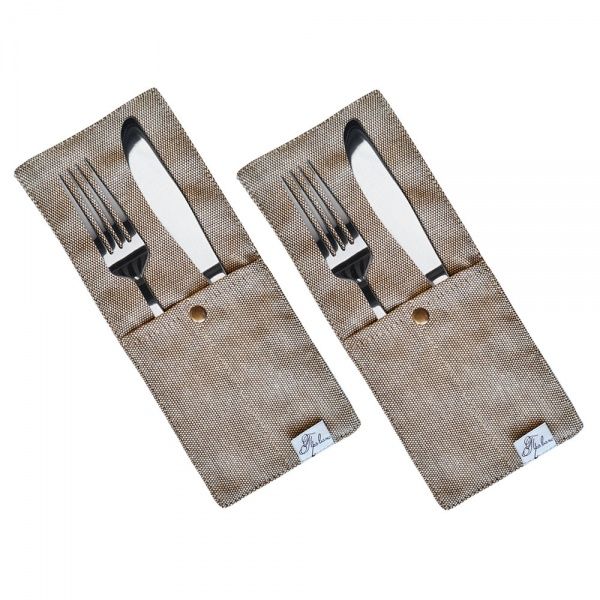 Конверт для столових приборів Прованс Camel 20 см 