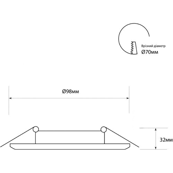 Светильник точечный Светкомплект AG 663 с LED-подсветкой 50 Вт G5.3 4500 К хром 
