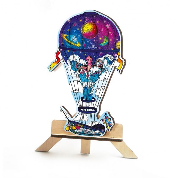 Пазл дерев'яний Магічний світ у хмарах 310х500 мм ZABAVA 