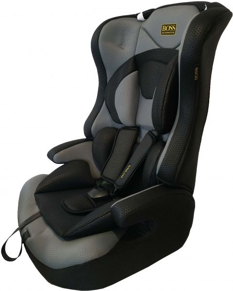 Автокрісло BABY CAR SEAT сіро-чорний grey