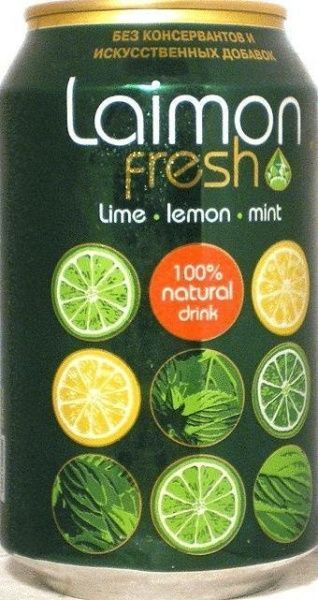 Безалкогольный напиток Напиток Laimon freh max 0,33 л (4620001311231,84) 