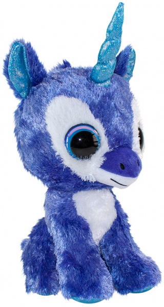 Мягкая игрушка Lumo Stars Единорог Velvet 15 см светло-синий 55600