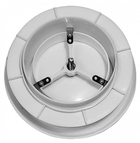 Рамка вентиляційна (анемостат) VP 150 мм пластик білий 