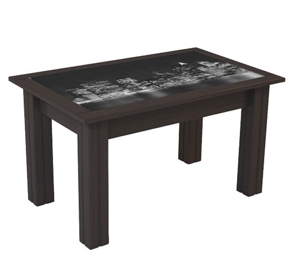 Стол журнальный Альфа 1-03  80x50 см венге магия