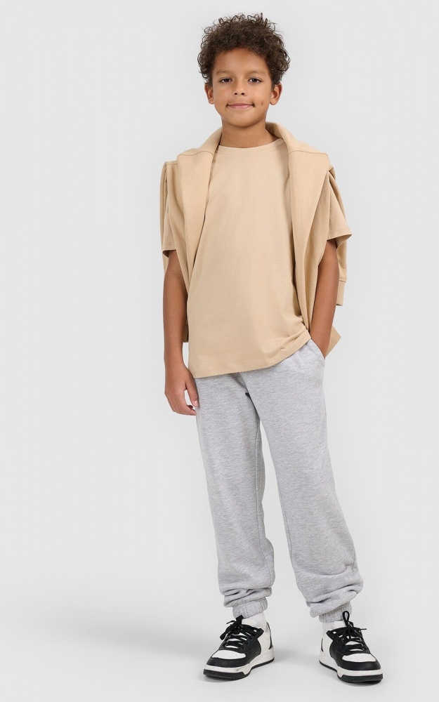 Футболка 4F TSHIRT M3006 4FJWSS26TTSHM3006-83S р.146 бежевый