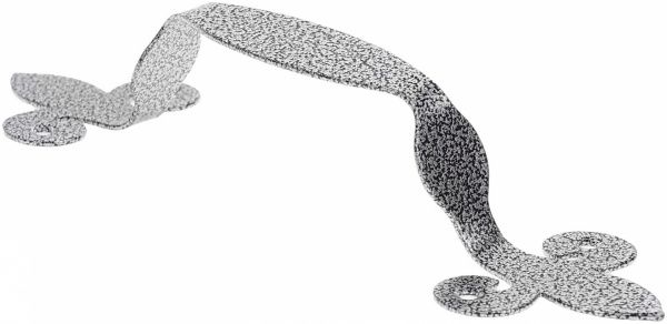 Вішалка для рушника 230x60x25 мм срібний