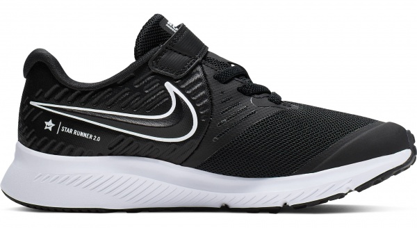 Кроссовки Nike STAR RUNNER 2 PSV AT1801-001 р.US 3Y черный
