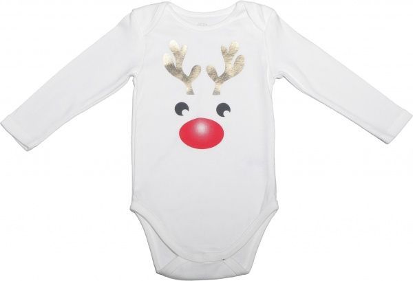 Боди Фламинго ясельные р.62 молочный 494-1006 