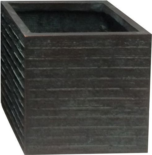 Кашпо Engard GA63-1 Лерум квадратний 23 л сірий 