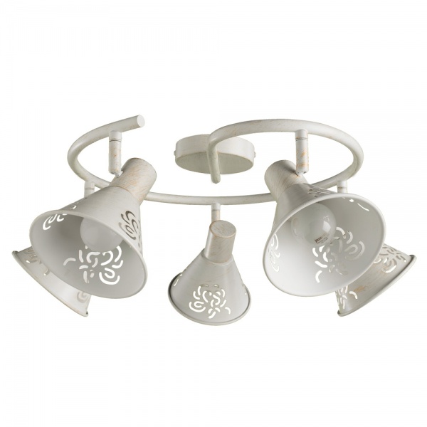Спот Arte Lamp A5218PL-5WG CONO 5x40 Вт E14 білий 