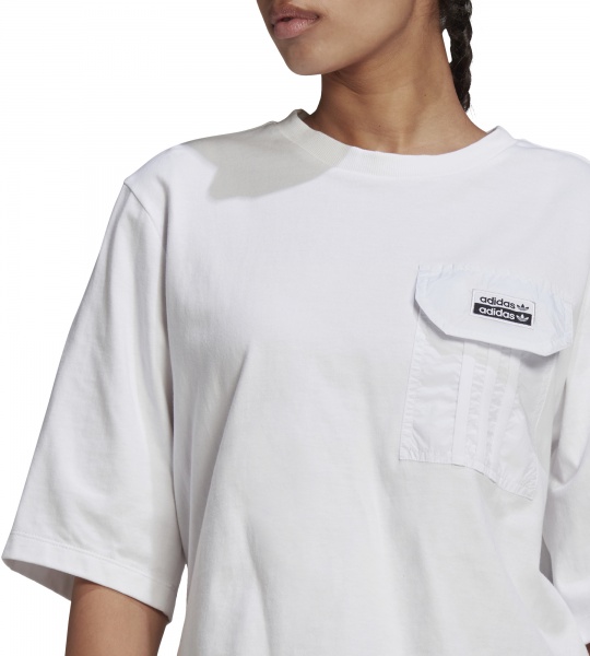 Футболка Adidas TEE GN4251 р.40 білий