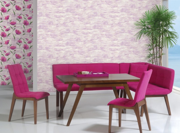 Шпалери вінілові на паперовій основі Слов'янські шпалери Expromt Валерія 5731-06 0,53x10,05 м 