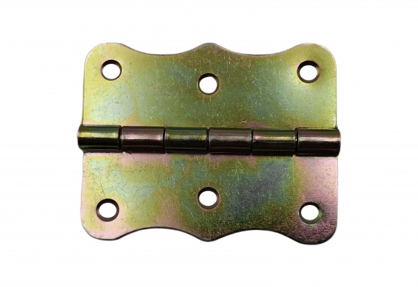 Петля Domax 80x63x1,5 мм желтый универсальная