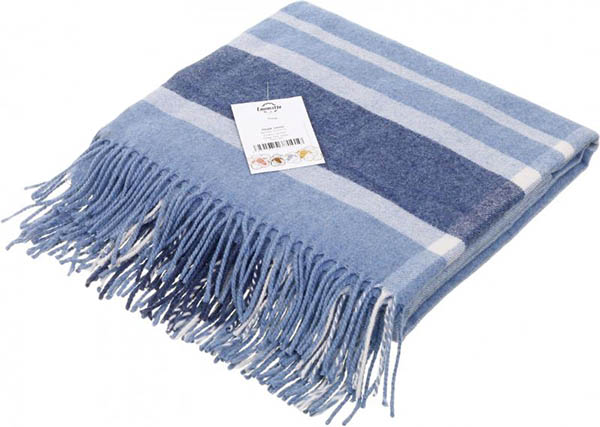 Плед Імідж 140x200 см синій Lanavitta 