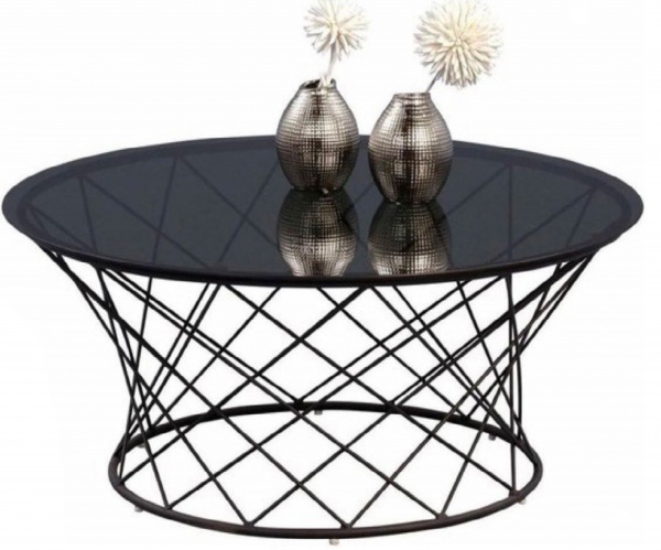 Стол декоративный Art-STEEL Noa 1 стекло 350х760 