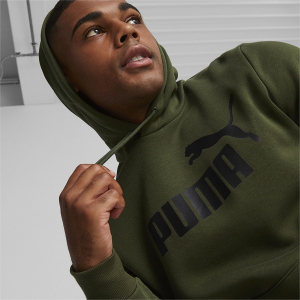Джемпер Puma ESS BIG LOGO HOODIE FL (S) 58668731 р.2XL хакі