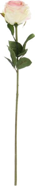 Растение искусственное Китайская роза светло-розовая 27675H