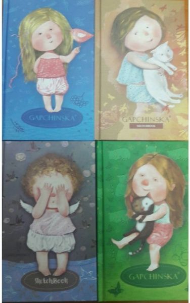 Скетчбук 102х166 мм 80 аркушів 7БЦ Mandarin