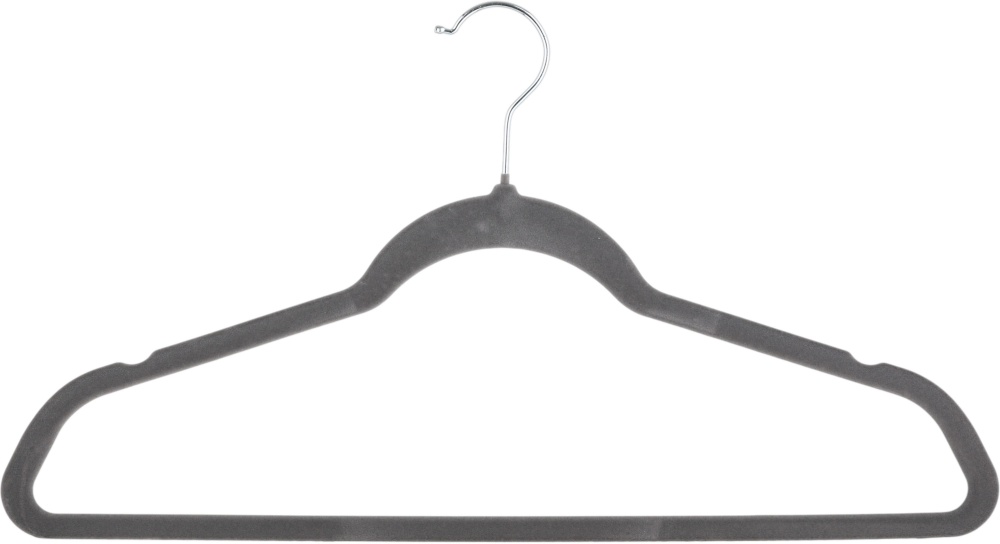 Набор вешалок Vivendi Velvet серые 5 шт.