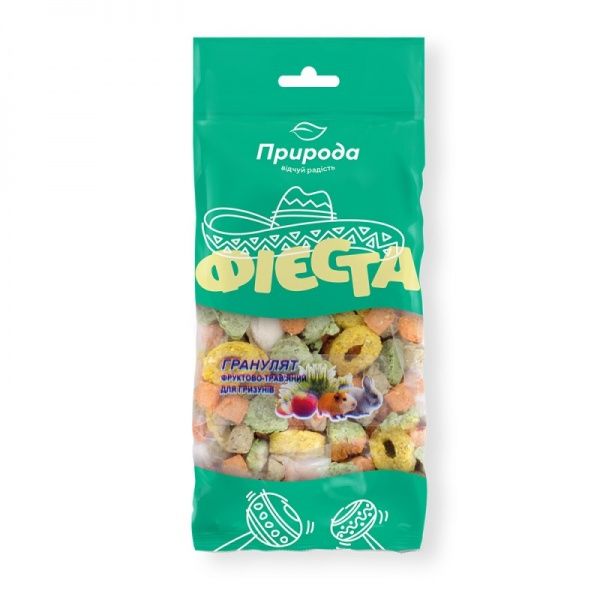 Ласощі Фієста Гранулят Фруктово-трав'яний 100 г