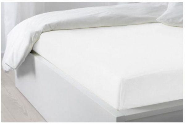 Простирадло 200x220 см білий Zastelli 