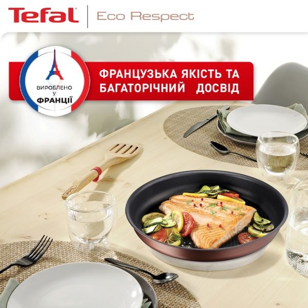 Набор сковород Ingenio Eco Respect 22 см / 26 см со съемной ручкой L6759103 Tefal