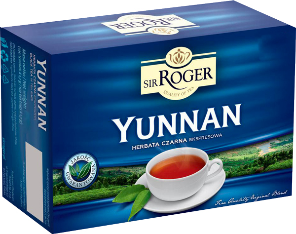 Чай черный Sir Roger Yunnan 80 шт. 136 г 