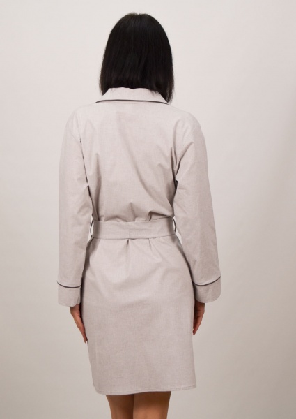 Халат жіночий Roksana Ketrin №1108/69005 р. 48 бежевий