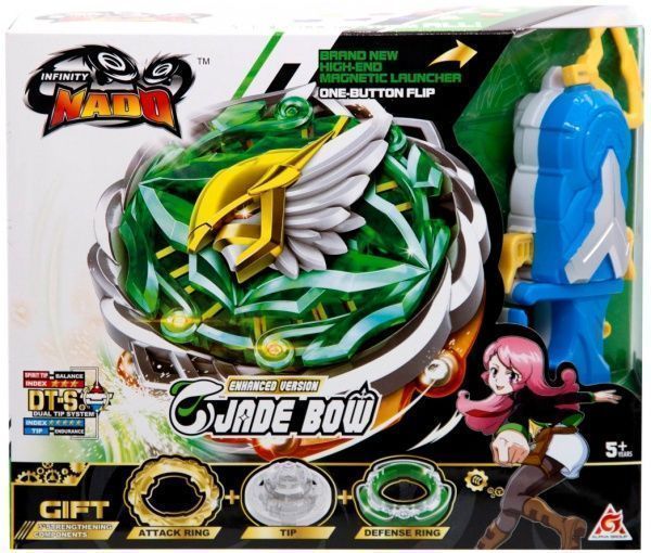 Юла Auldey Infinity Nado V Advanced Jade Bow Нефритовый Лук YW634403