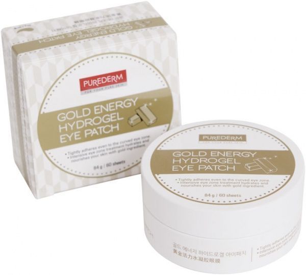 Гідрогелеві патчі Purederm Gold Energy Hydrogel Eye Patch 60 шт./уп. — фото 1