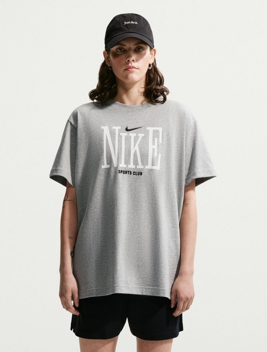 Футболка Nike W NSW CLSC BF OC INCONNECT TEE IR7888-063 р.S сірий — фото 1