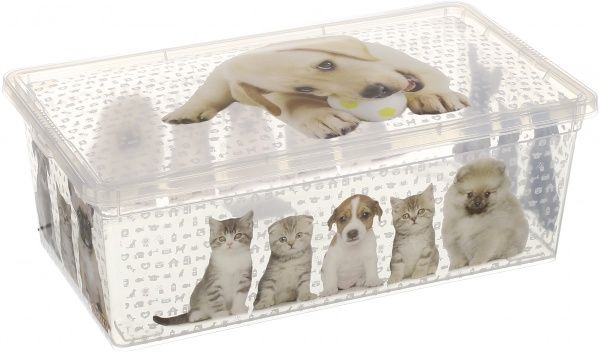Ящик для зберігання Кіт і Пес 5 л 190х335х115 мм